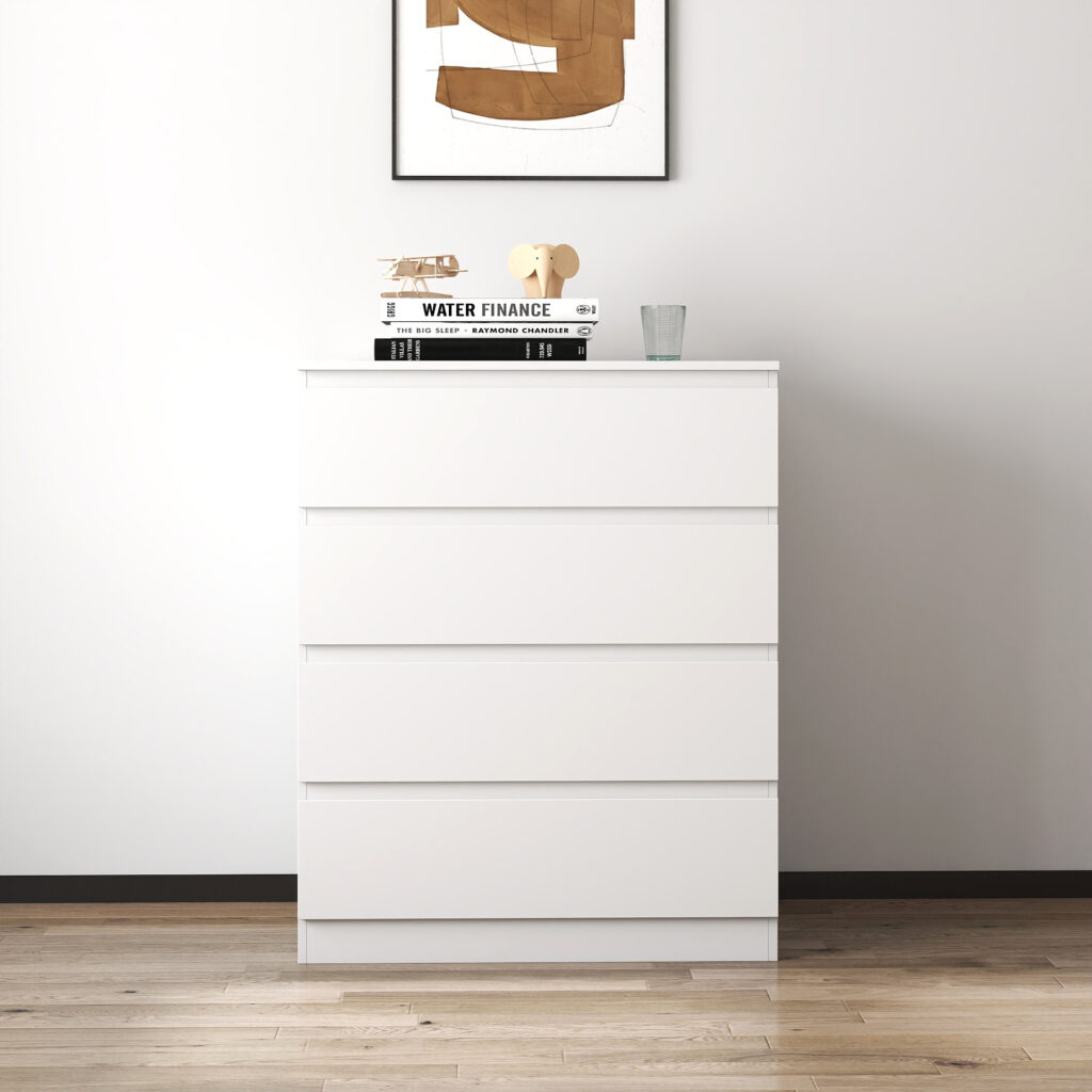 Shangdong Model:RW-DRAWER-4-W Colour:white