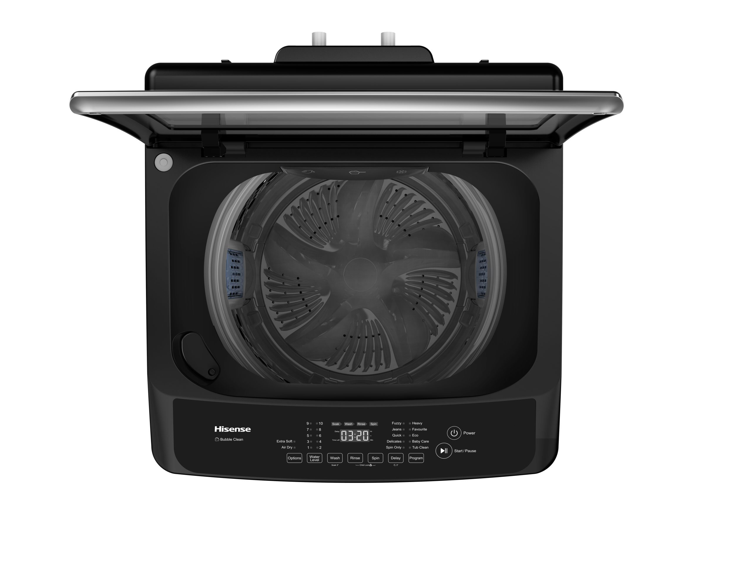 Hisense Washing Machine Top Load 9kg Model:WTJA9001T - Image 6