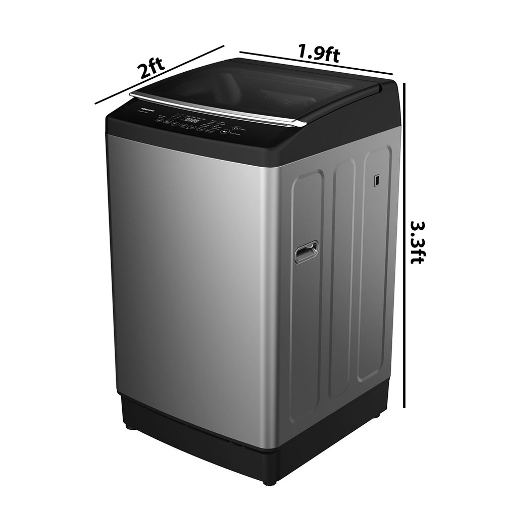 Hisense Washing Machine Top Load 9kg Model:WTJA9001T - Image 8