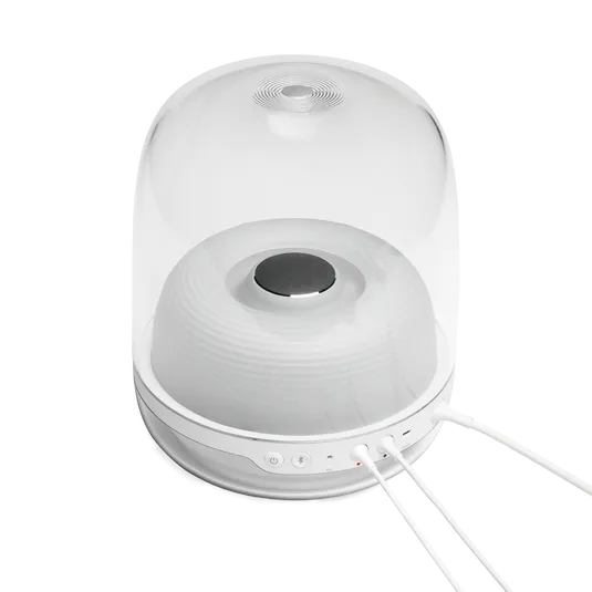 Harman Kardon SoundSticks 4 white small speaker