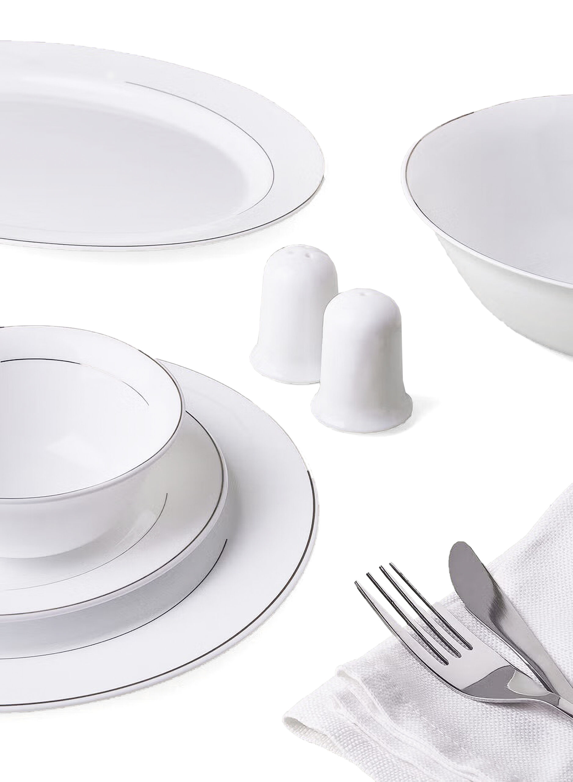 Noon East Ceramic 18pcs Dinner Set NO:N30538690A - Image 3