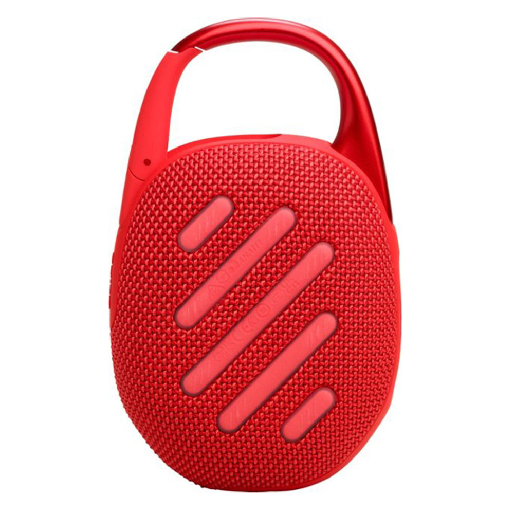 JBL Clip 5 Portable Bluetooth Speaker - Red - Image 4