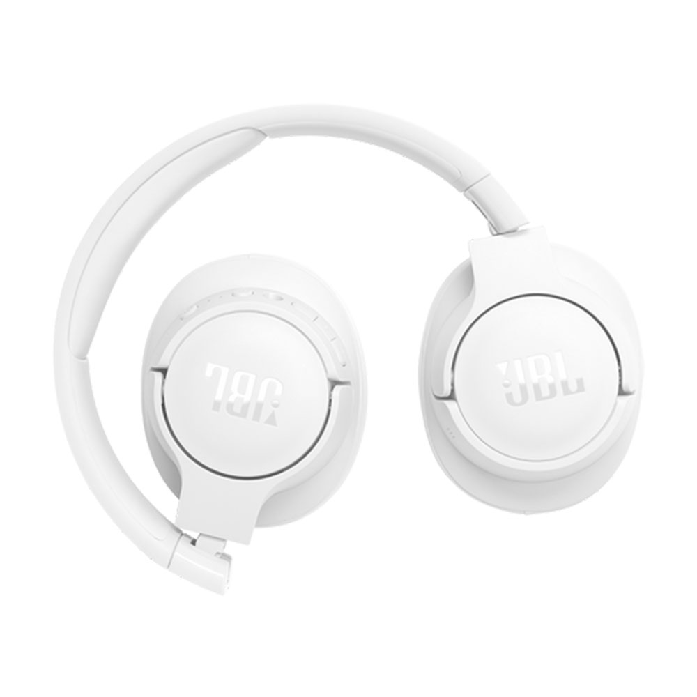 JBL Tune 770 NC Wireless Over-Ear Headphones - White - Image 3