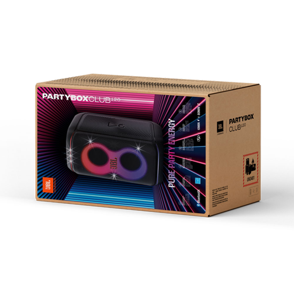 JBL Partybox Club 120 BT Audio Speaker System - Black - Image 8