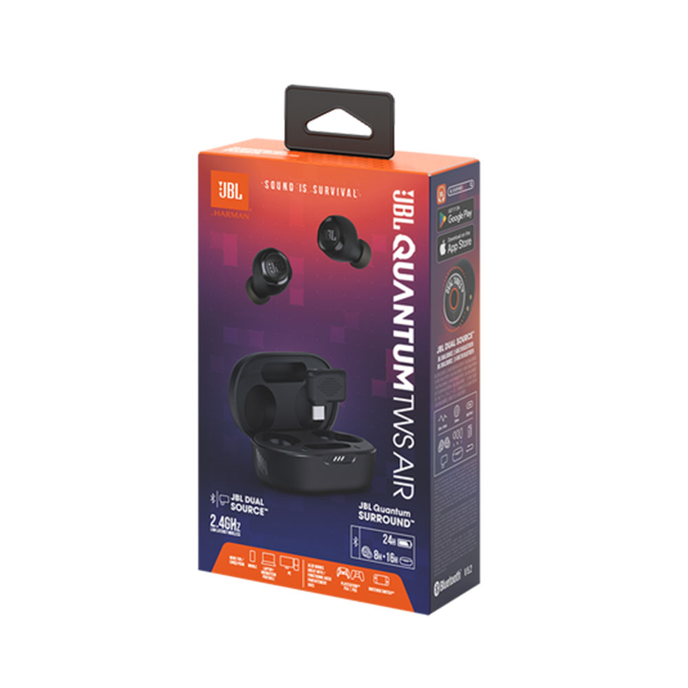 JBL Quantum TWS NC In-Ear Gaming Headset - Black - Image 12