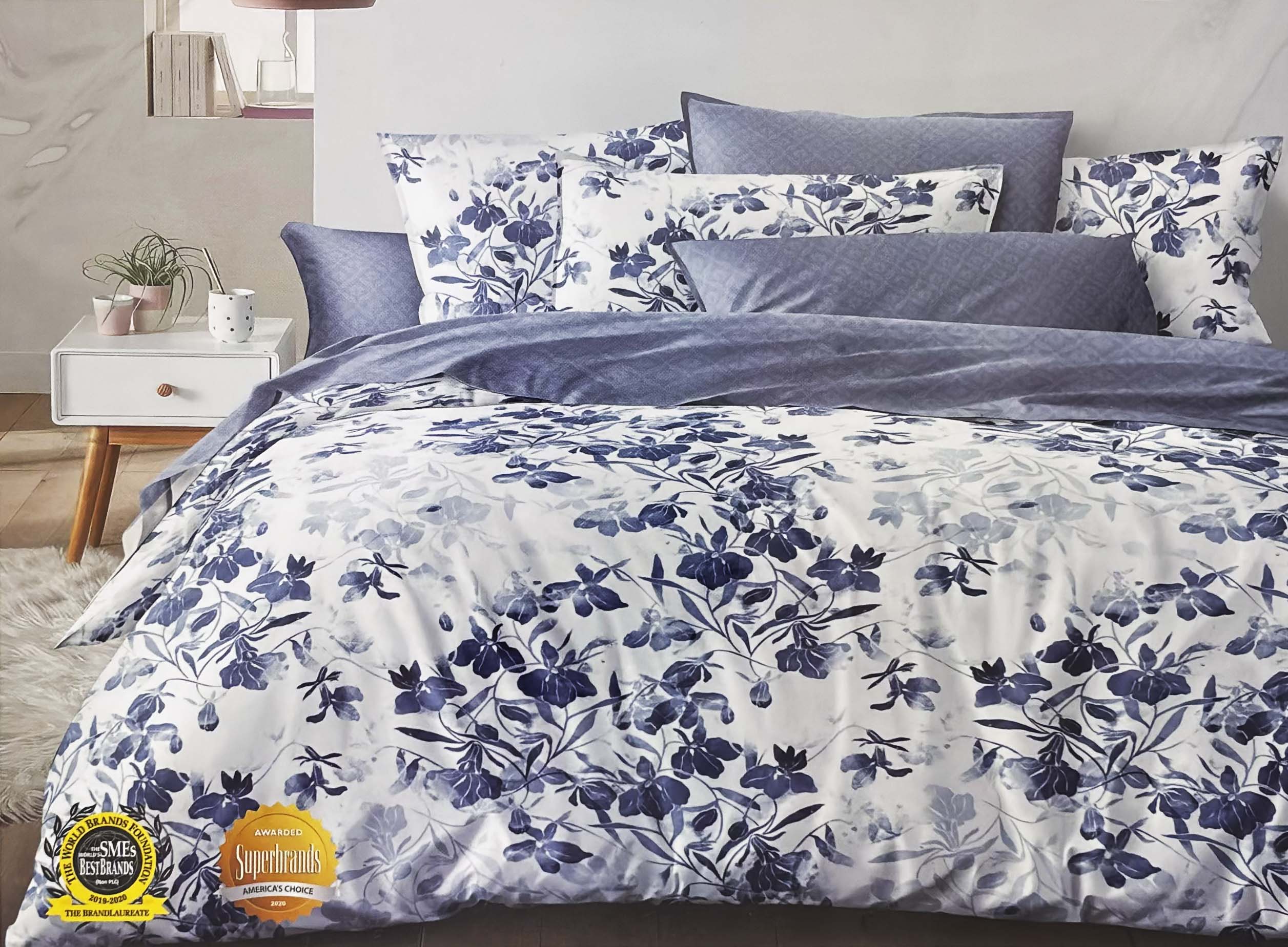 French Home Bedsheet Set (Double) - No 15 7 Pcs Set