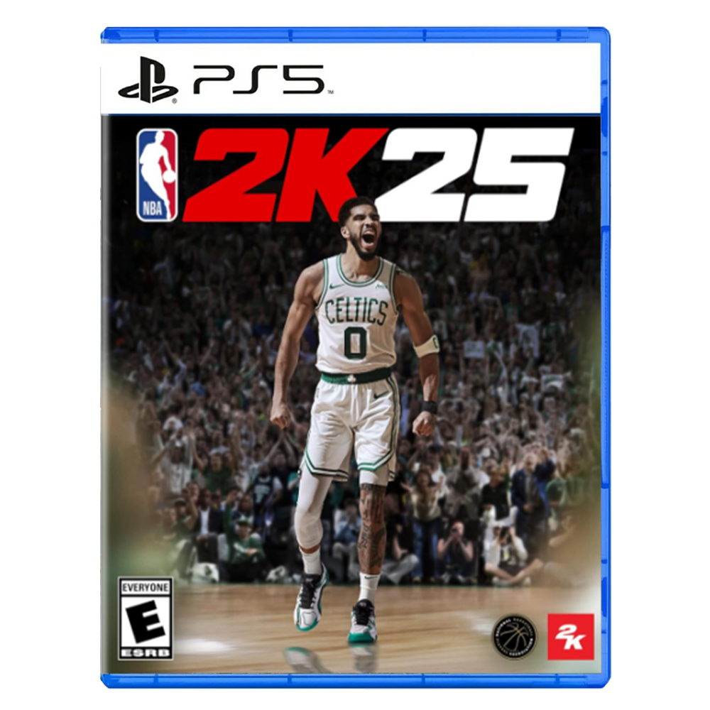 Official box art for the NBA 2K25 video game on PlayStation 5 console