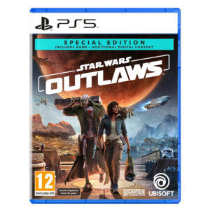 Star Wars Outlaws Special Edition game box art for PS5 console