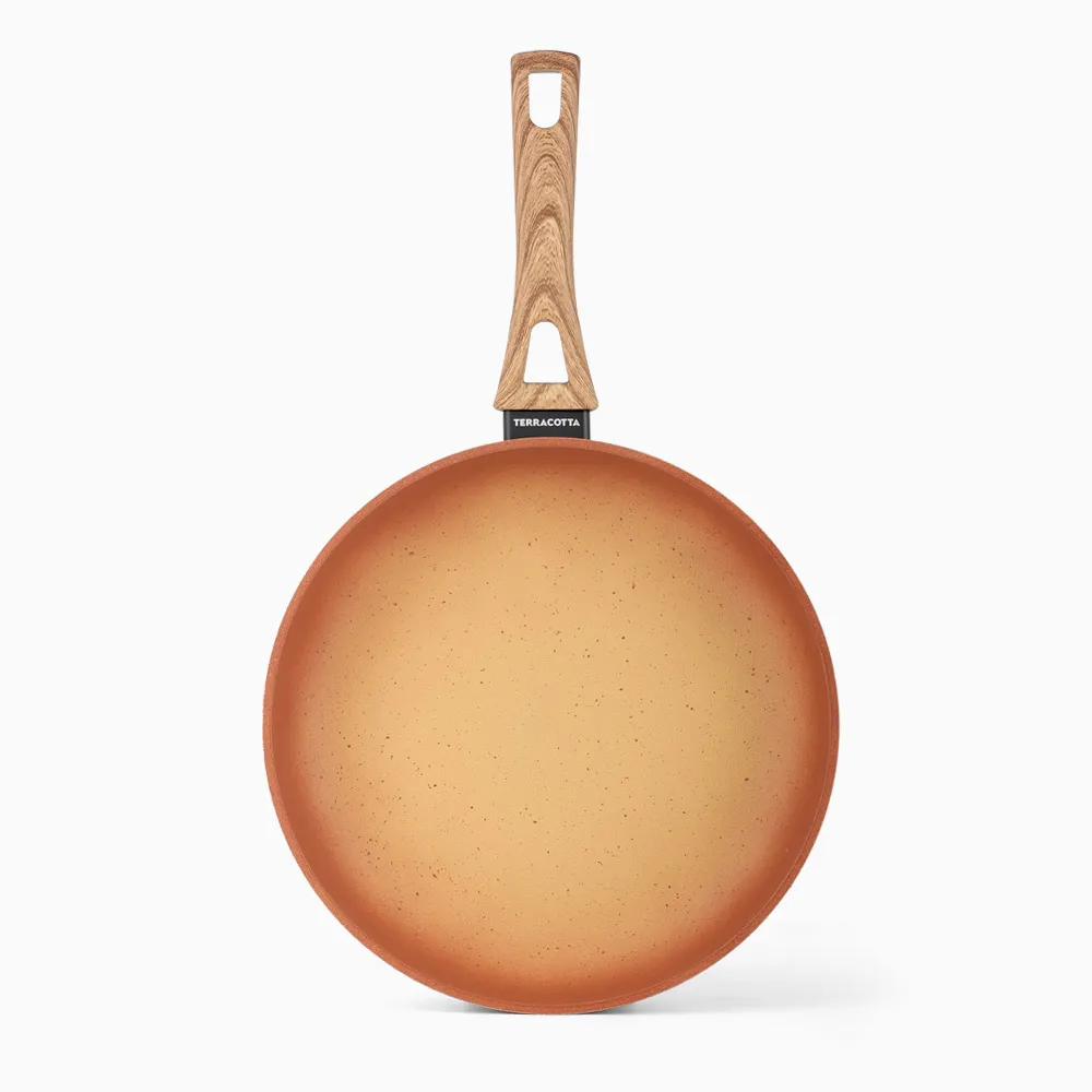 Amercook Terracotta Fry Pan 28cm - Image 2