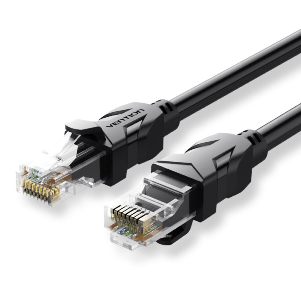 Vention 5M Cat6 UTP patch cable coiled and ready for network installation