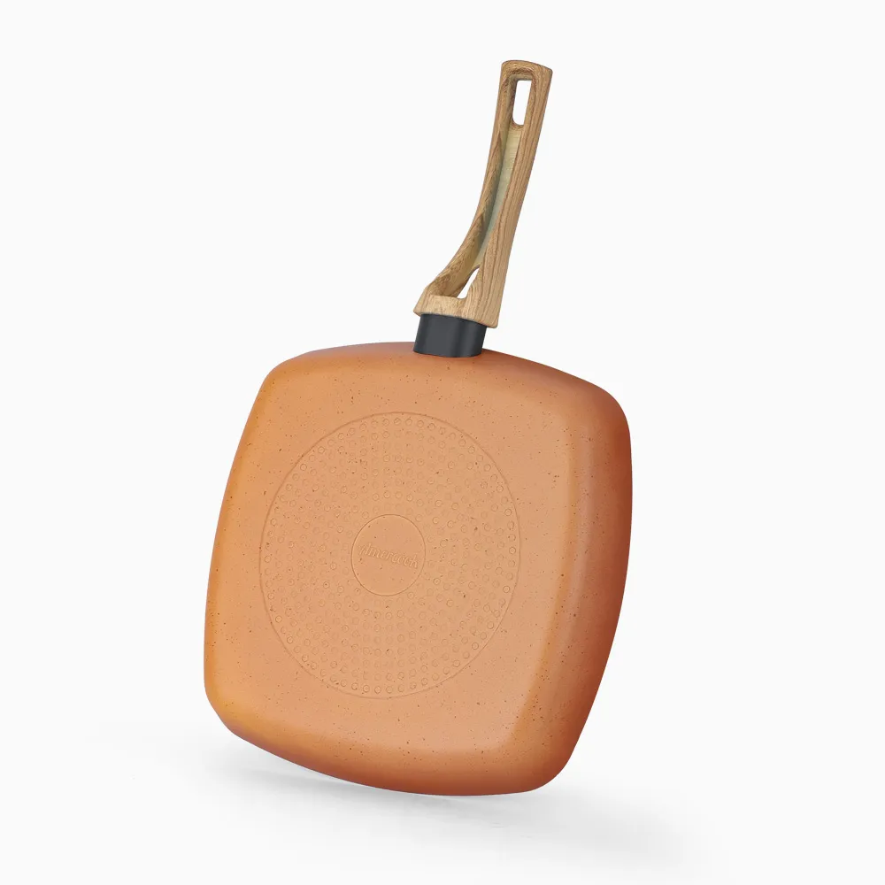 Amercook Teracotta Grill Pan 28cm - Image 4
