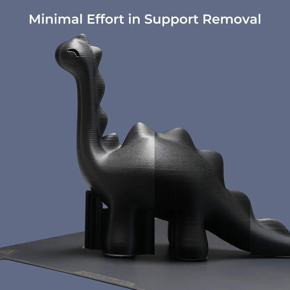 Creality Hyper PLA-CF (Carbon Fibre) Black (Matt Finish) Filament 1.75mm 1KG - Image 6