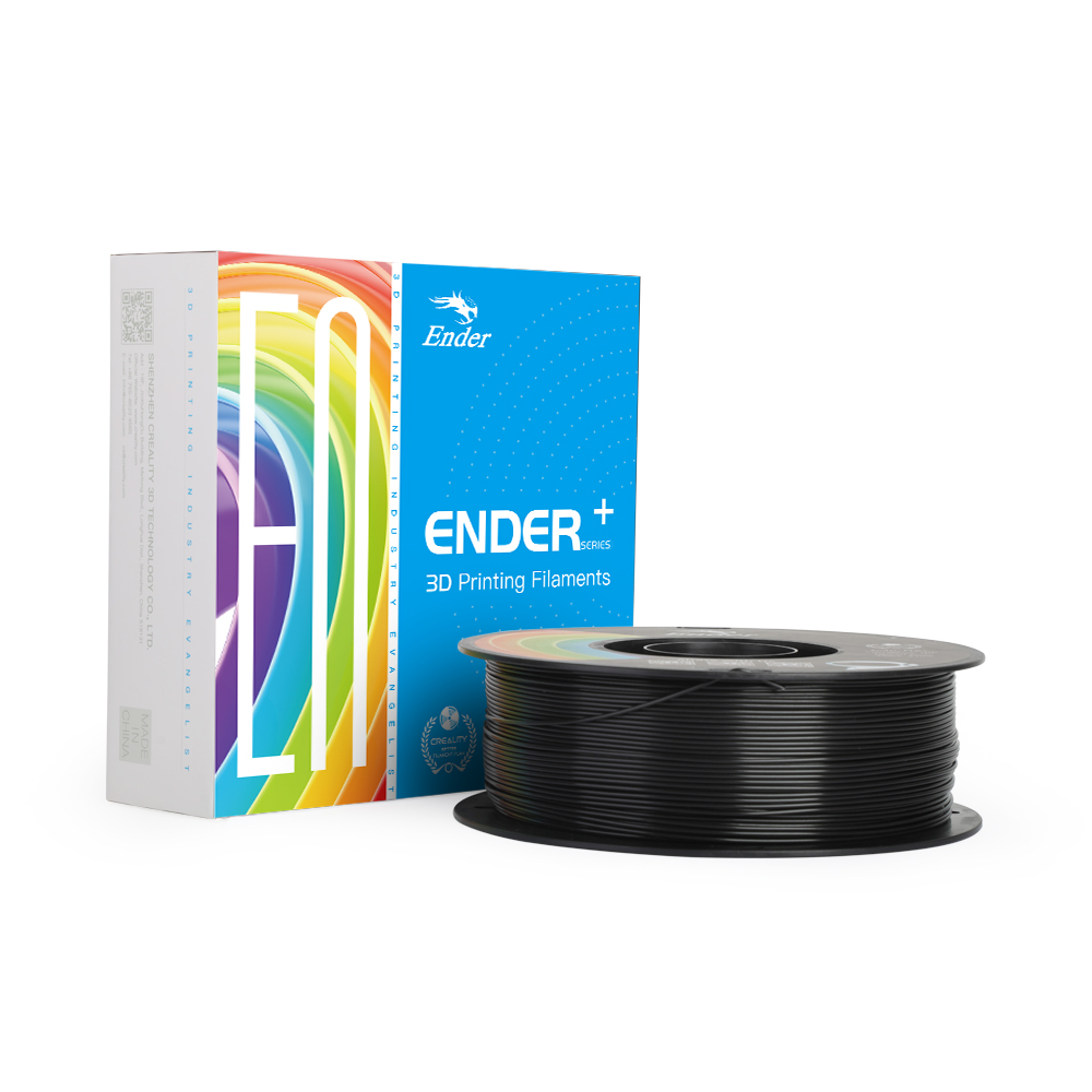 Creality Ender-PLA+ Black Filament 1.75mm 1KG - Image 8