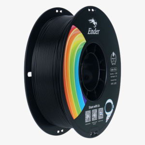 Spool of Creality Ender-PLA+ Black Filament 1.75mm 1KG for 3D printing