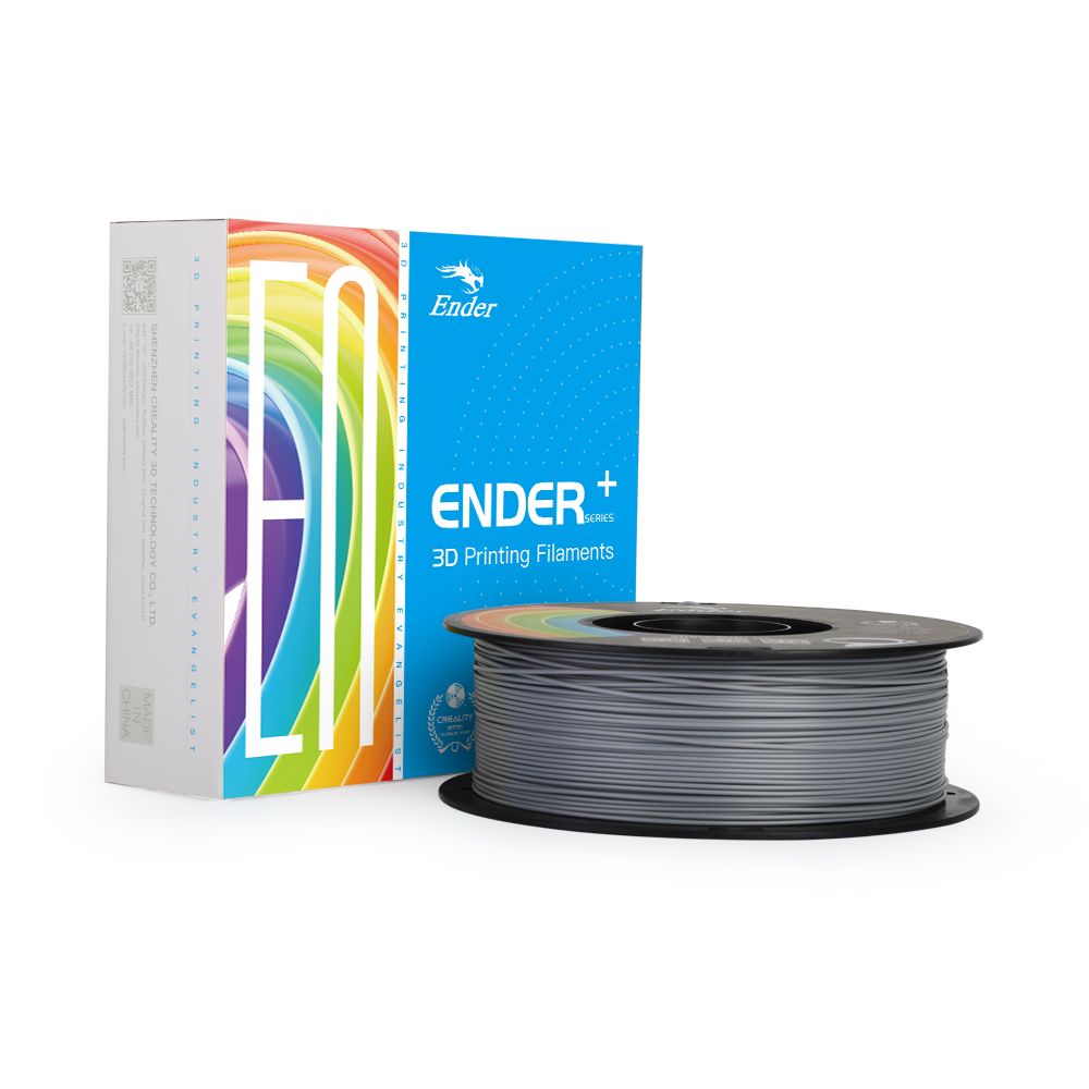Creality Ender-PLA+ Grey Filament 1.75mm 1KG - Image 8