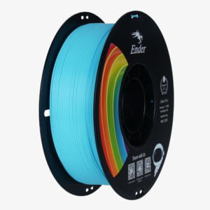 A 1KG spool of blue Creality Ender-PLA+ 1.75mm filament for 3D printers.