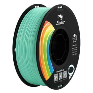 Spool of Creality Ender-PLA+ Jade Green filament 1.75mm 1KG for 3D printing