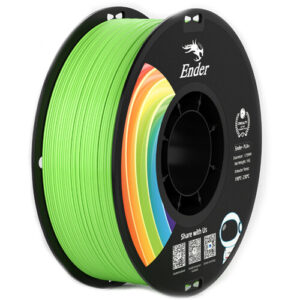 Spool of Creality Ender-PLA+ Apple Green filament 1.75mm 1KG for 3D printing