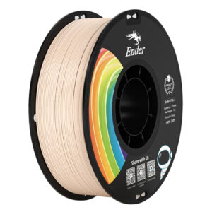 Spool of Creality Ender-PLA+ beige filament 1.75mm 1KG for 3D printing
