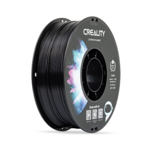 A 1KG spool of black Creality CR-ABS filament 1.75mm for 3D printers.