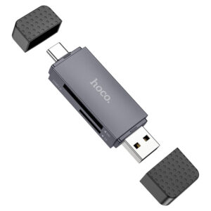 Hoco HB45 Spirit 2 in 1 USB 2.0 + Type-C 3.0 Card Reader