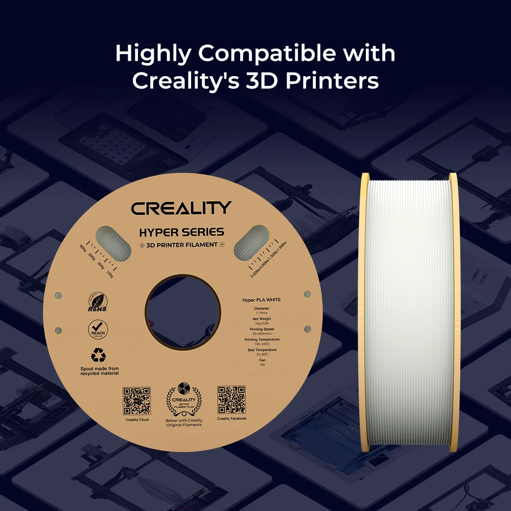 Creality Hyper Series PLA Viva Magenta Filament 1.75mm 1KG - Image 8