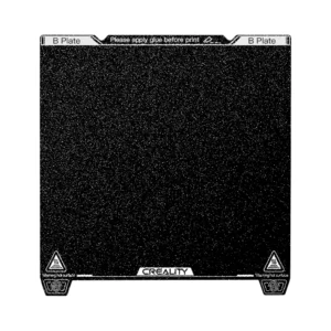Creality K1 PEI build plate kit with soft magnetic base for 3D printers