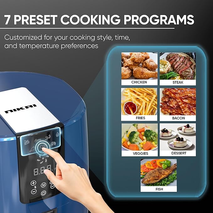 Nikai Air Fryer - NAF588D - Image 4