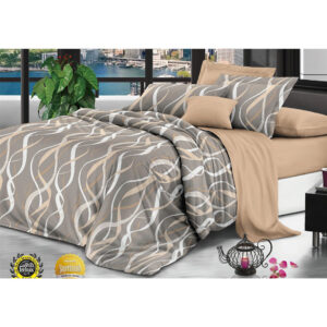 French Home Bedsheet Set (Double) - No:03 7Pcs Set