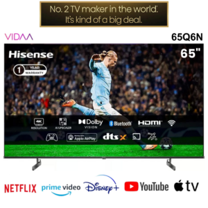 Hisense 65" QLED 4K VIDAA TV - 65Q6N