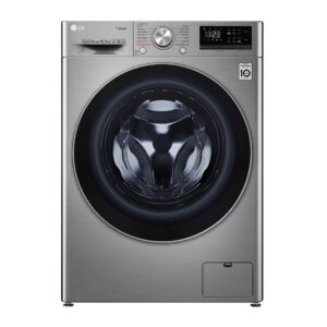 LG 10.5KG Front Load Inverter Washing Machine w Steam Silver - F4V5RYP2T