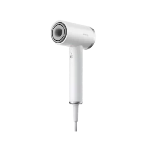 Xiaomi ionic hair dryer in white showing the sleek high-speed design