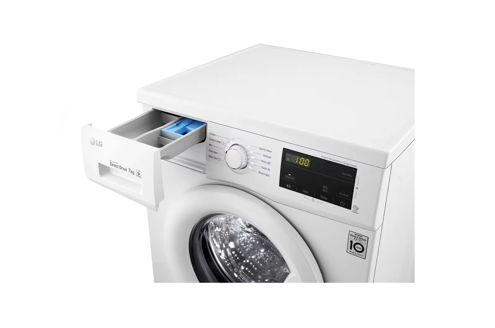 LG Washing Machine 7Kg White Model FH2R3HYL3W - Image 5