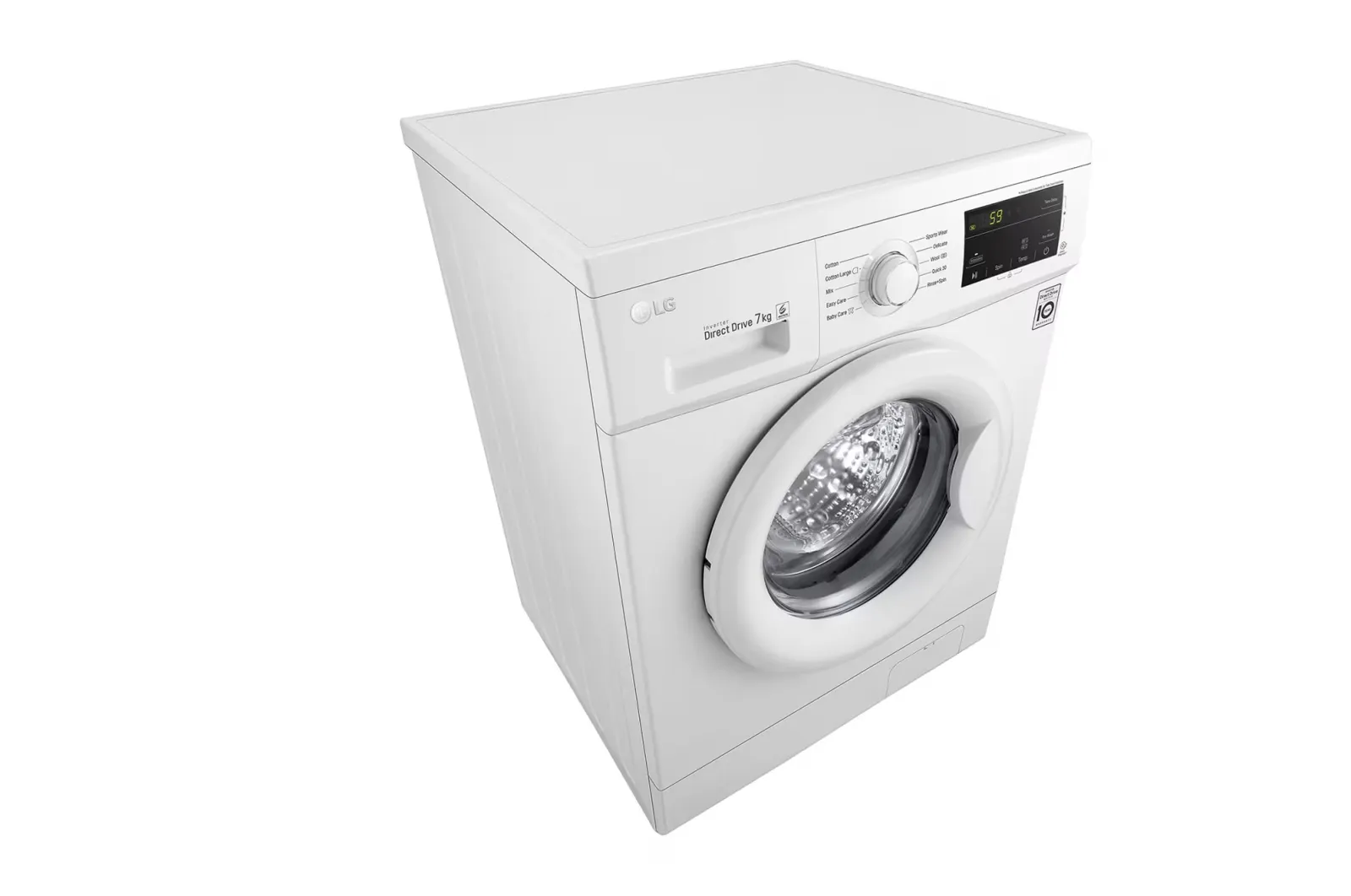 LG Washing Machine 7Kg White Model FH2R3HYL3W - Image 7