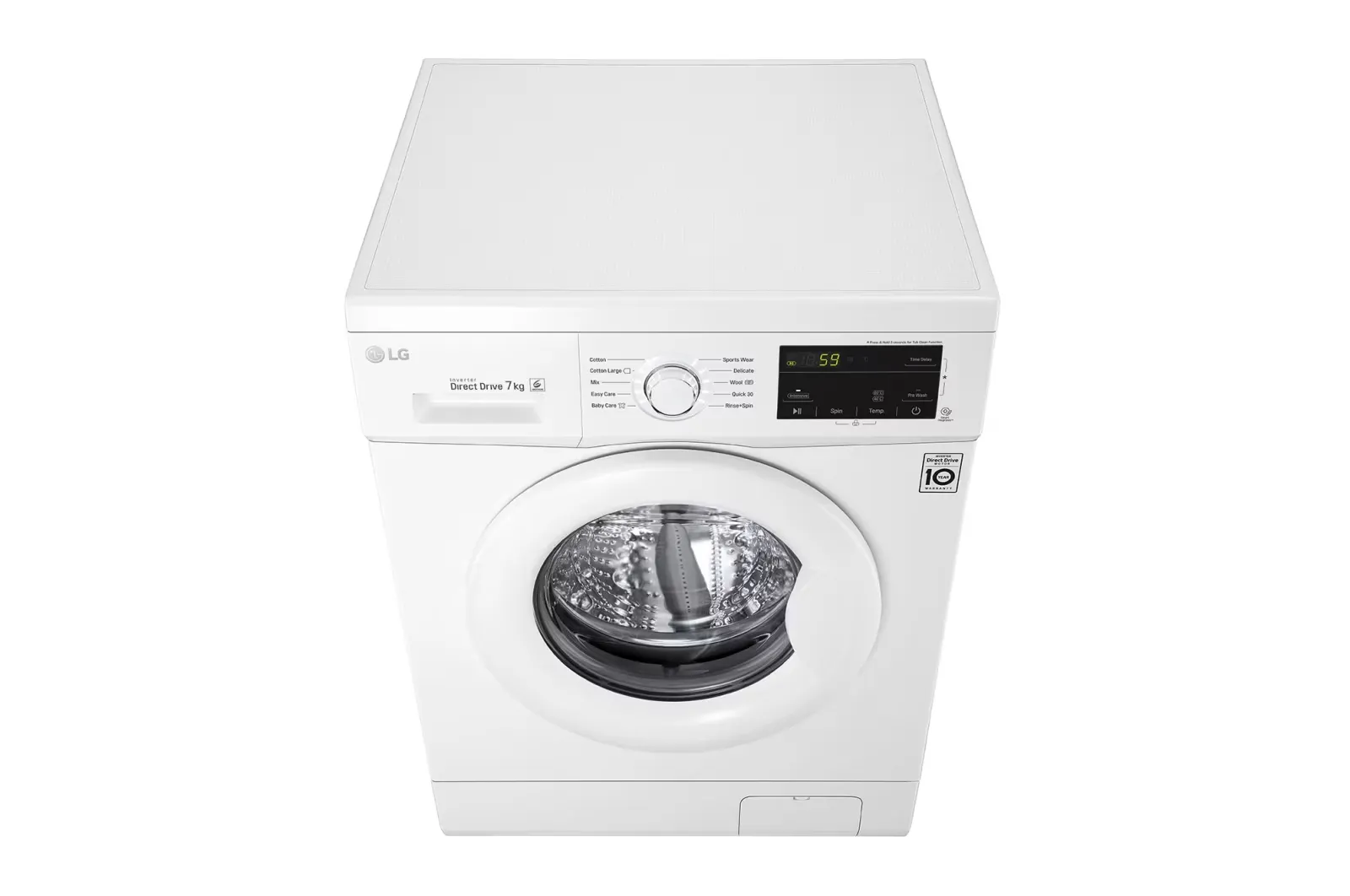 LG Washing Machine 7Kg White Model FH2R3HYL3W - Image 9