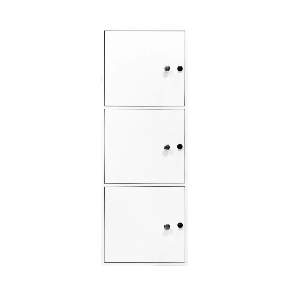 Wooden Cabinet 3 Cubes