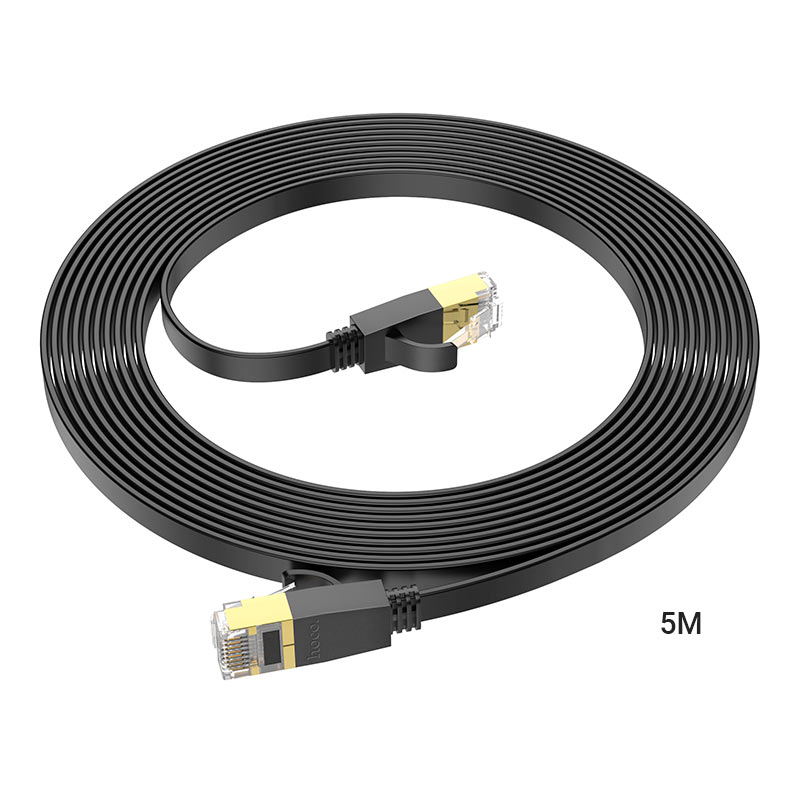 Hoco US07 5M General Pure Copper Flat Network Cable