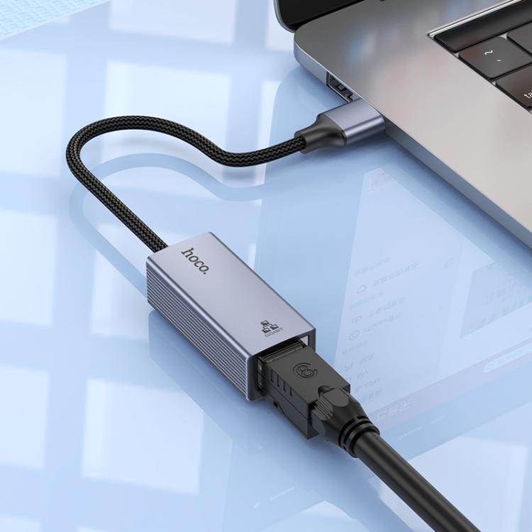 Hoco UA37 Type-C Ethernet Adapter (1000 Mbps) - Image 2