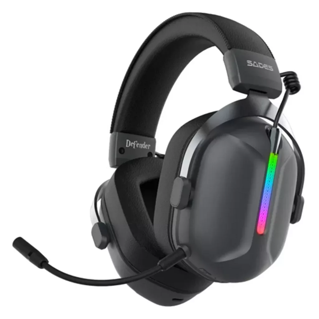 Sades Wireless Gaming Headset(Black) Sa-206