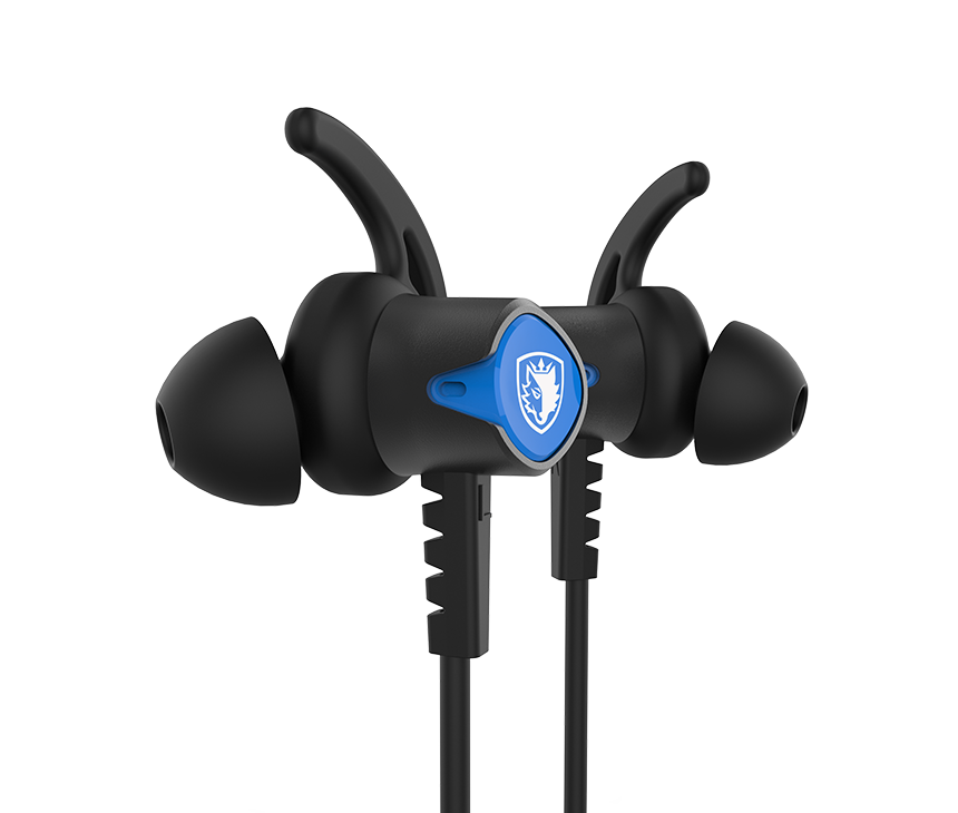 Sades Gaming Earbuds SA-606 Black - Image 4