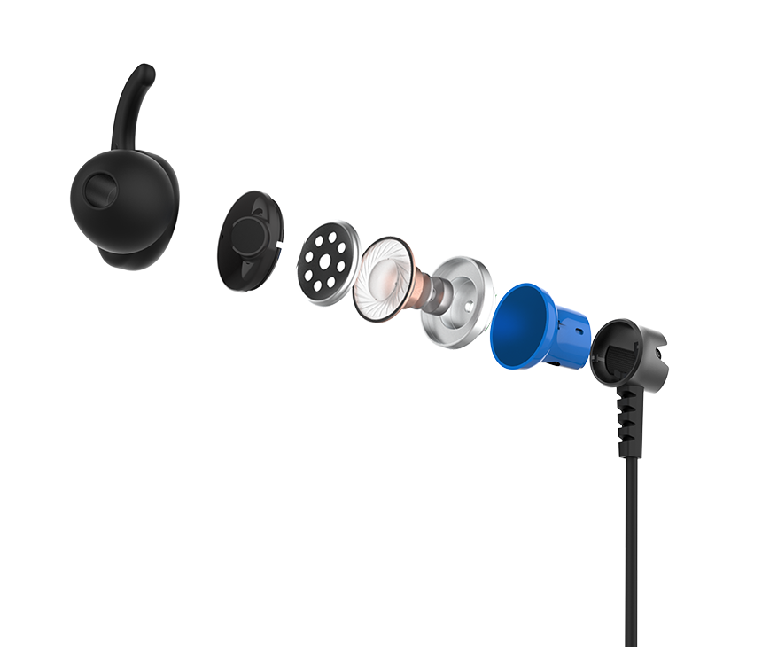 Sades Gaming Earbuds SA-606 Black - Image 7