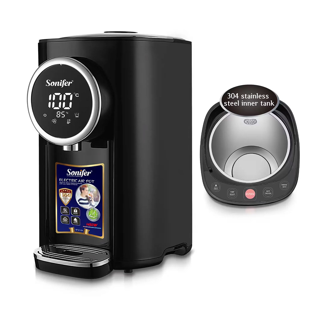 Sonifer Sf-2124 Electric Air Pot - Black