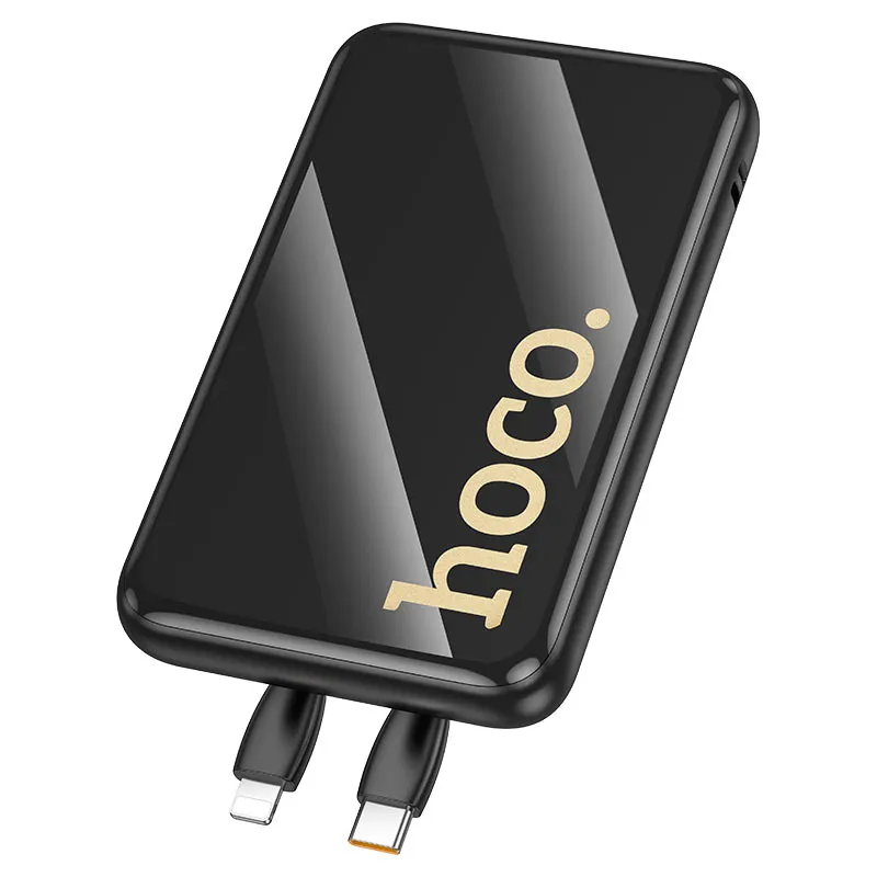 HOCO Q37 Graceful 10000mAh 22.5W+PD20W Power bank with two cables - Image 5