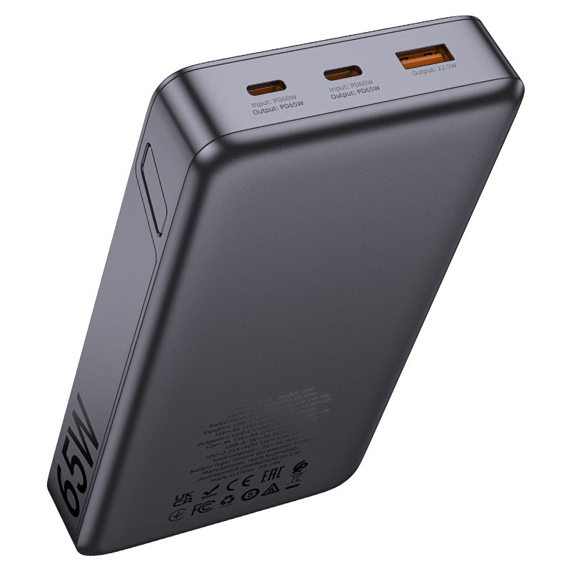 HOCO Q40 Leader PD65W 25000mAh Power bank with digital display - Image 4