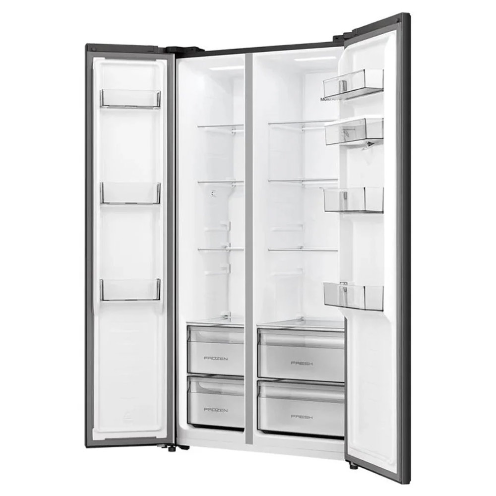 Hisense Side-by-Side 540L Refrigerator Model: HRSBS540BW - Image 4