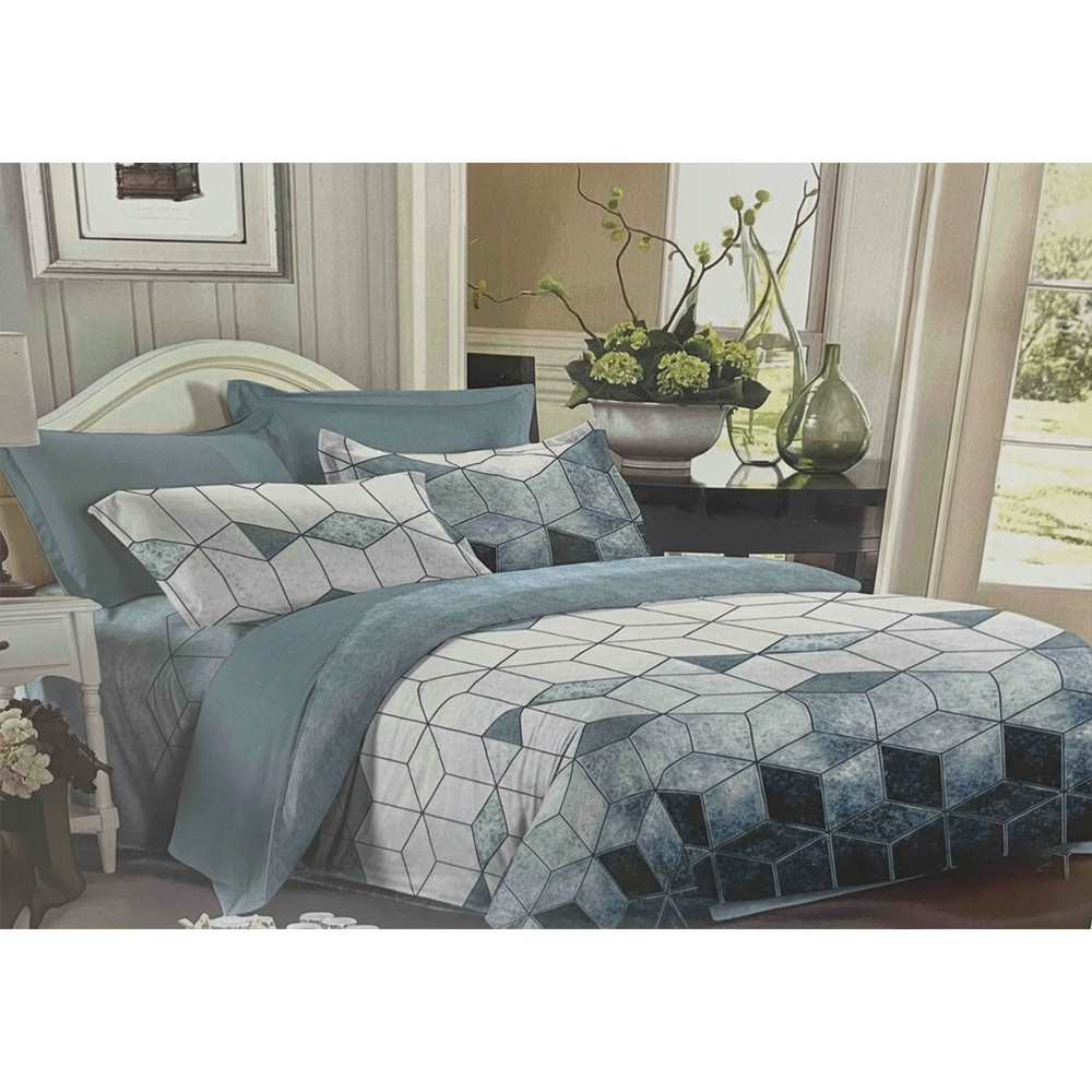French Home Bedsheet Set (Queen) - No:20 7Pcs Set