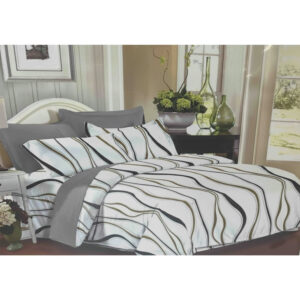French Home Bedsheet Set (King) - No:16 7Pcs Set