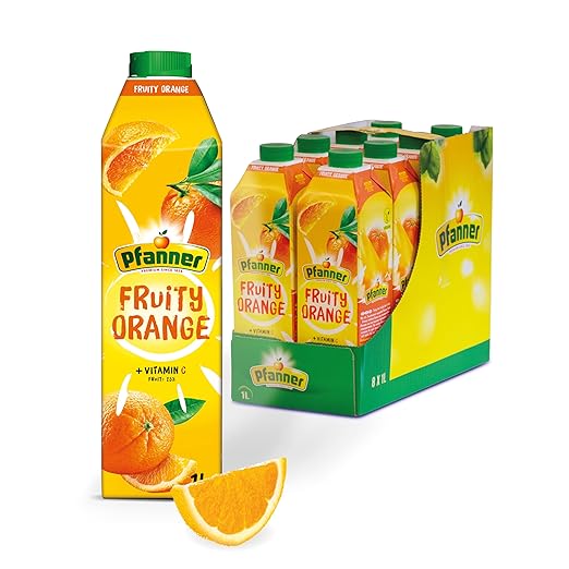 Pfanner 25% Fruity Orange Juice 1L (1 Case x 8pc)