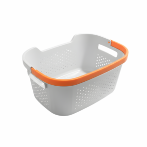 Plastic laundry basket 2094-2303