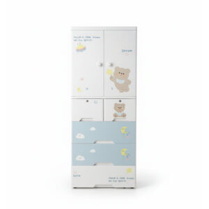 Storage Cabinet 6025 showing a streamlined design with sturdy shelving and a smooth finish, perfect for optimizing small storage spaces